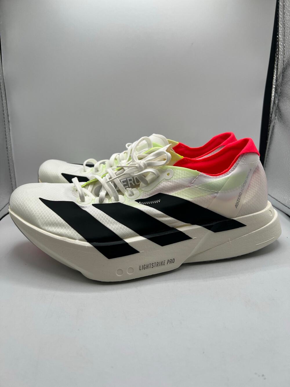 Adidas Adizero Adios Pro 4 Wmns ‘White Black’ size 9w